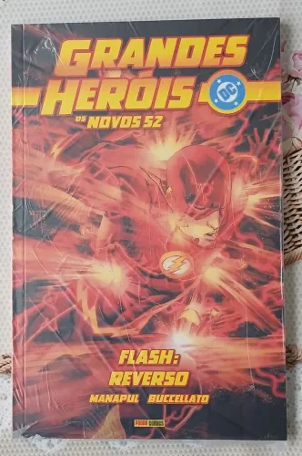 Grandes Heróis DC Novos 52: Flash n° 7, 19 e 36 Ed. Panini