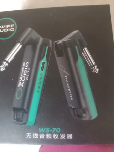 SWIFF AUDIO - SEM FIO - PARA VIOLÃO, GUITARRA, BAIXO ELETRICO