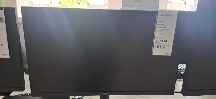 Monitor 23,8 AOC Gaming (Lacrada com NF)