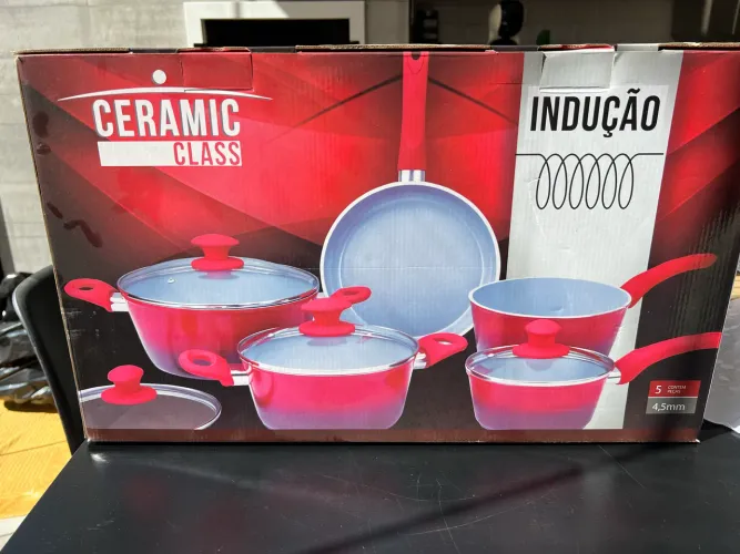 Conjunto de Panelas Ceramic Class