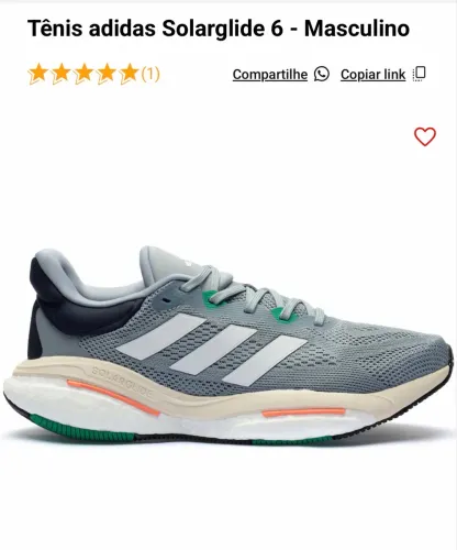 Tênis adidas solarglide 6