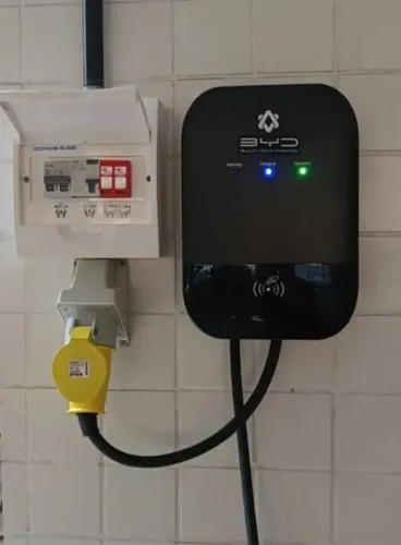 Instalação de Wallbox / carregador de veículo e automação residencial