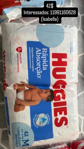 Fralda Huggies M