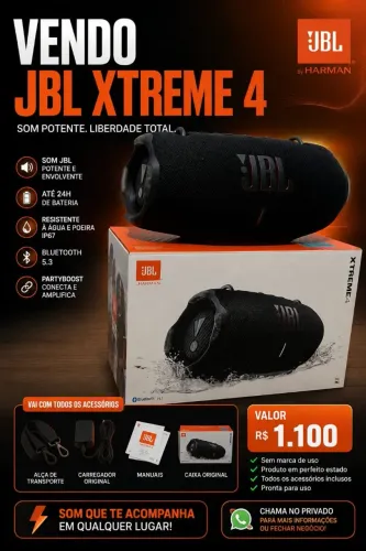Vendo JBL extreme 4 não e bombox