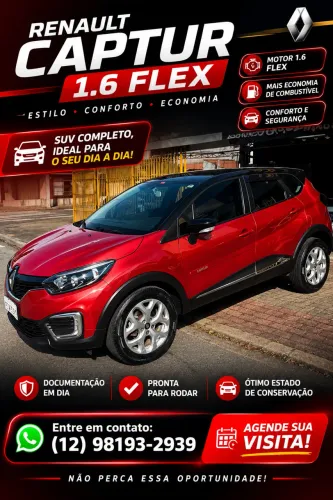 Renault Captur Life 1.6 16V Flex 5P Aut. 2019
