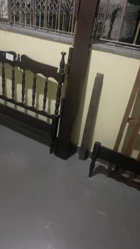 CAMA DE MADEIRA SOLTEIRO/INFANTIL. Aproximação