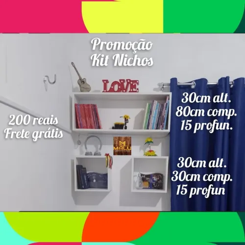 Promoção kit nichos