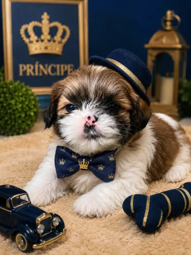 Filhotes de Lhasa apso machos