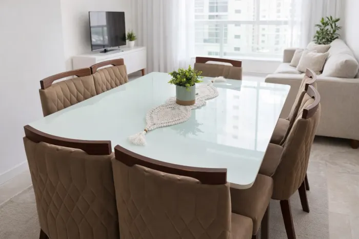 Jogo de Mesa 8 lugares 