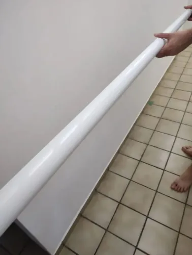 Corrimão Branco de Alumínio 3m