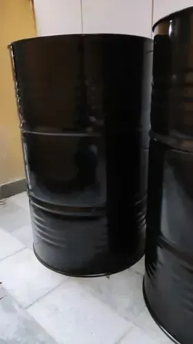 Tambor de Metal / Tonel Preto de 200 Litros