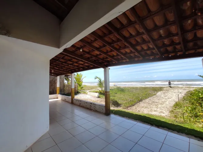 Casa de Praia PÉ NA AREIA - Ilha do Desejo - Ilhéus/BA (Temporada)