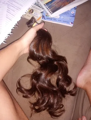 Cabelo humano para peruca ou aplique