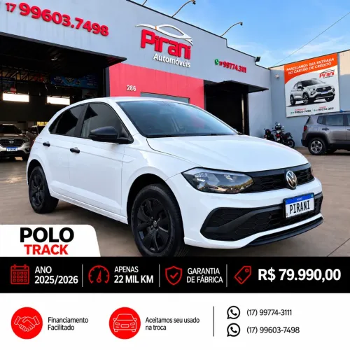 Volkswagen Polo Track 1.0 Flex 12V 5P 2026