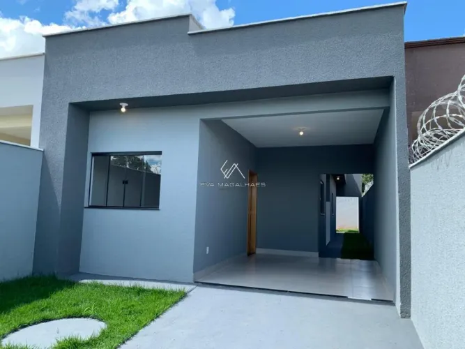 Casa à venda em Hidrolândia, Setor Garavelo Sul II, com 2 quartos, com 97 m²