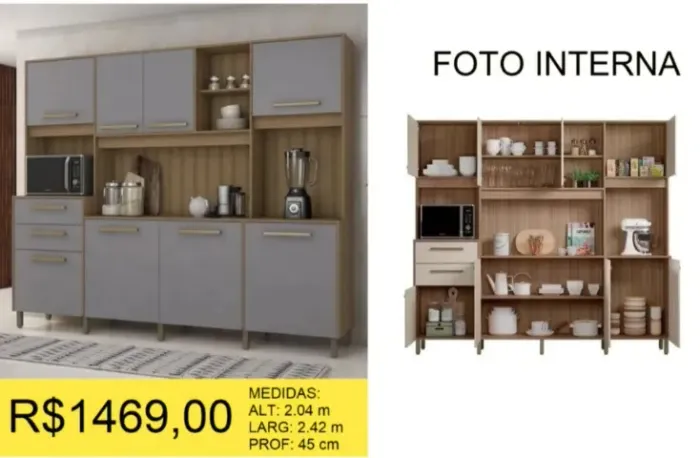 KIT DE COZINHA A PRONTA-ENTREGA