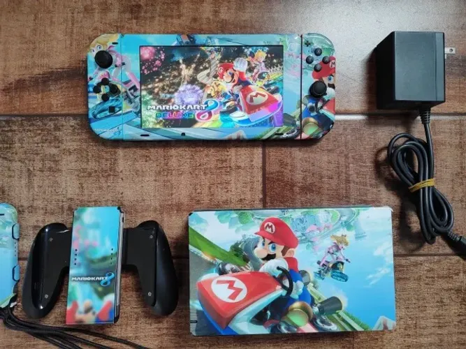nintendo switch desbloqueado 128gb faço envio pela olx