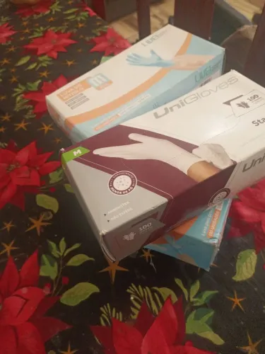 Vendo caixa de Luva