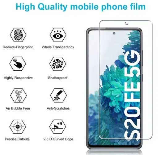 Pelicula protetora para Samsung Galaxy s20 fe
