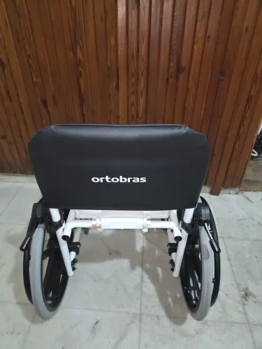 Cadeira De Banho Ortobras Alumínio Rodas Grandes Hygienika 