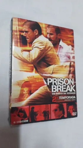 DVD Box Prison Break - Em Busca Da Verdade - 2ª Temporada - 6 Discos ( 19621 )