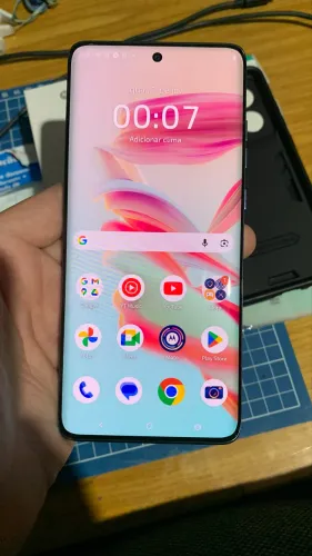 Motorola Edge 60 Fusion na caixa com nota fiscal