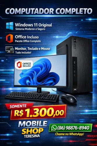 Computador Completo - Windows 11 + Office 