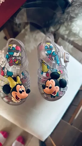 Sandália bebê mini Melissa Disney 19