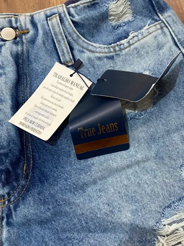 Shorts jeans true jeans novo na etiqueta