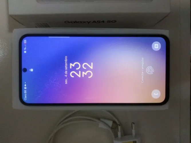 Samsung Galaxy A54 5G 128GB Branco - Excelente Estado + Caixa