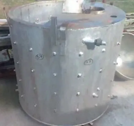 Tanque tacho encamisado cozimento vapor inox 700 litros 