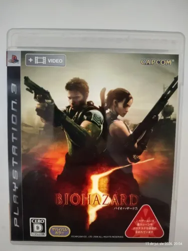 Jogo Biohazard 5 PS3 Original Completo Importado