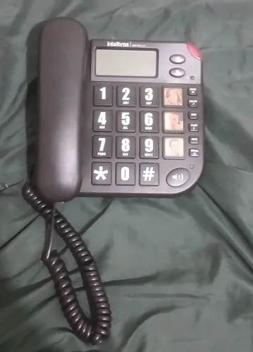 Telefone Fixo Intelbras Tok Fácil ID Teclas Grandes