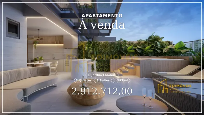 Garden exclusivo com 3 suítes plenas em Jardim Camburi Oportunidade única!