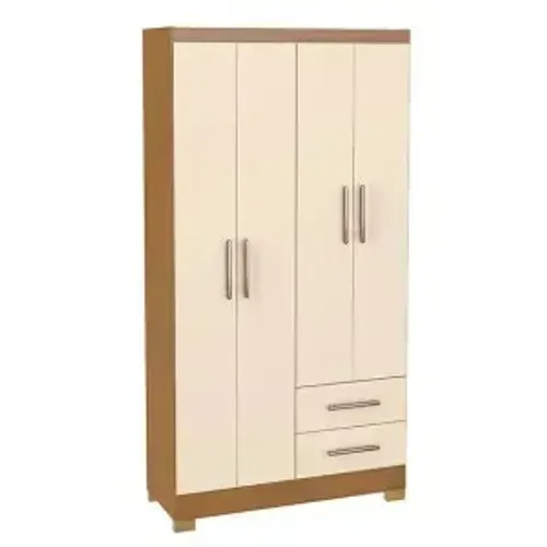 Guarda Roupa Vitoria Noce/Perola (DIVIDIMOS  em ate 10x sem juros)