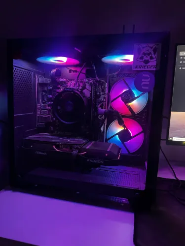 Pc gamer Ryzen 5 5500 e Rx 6600