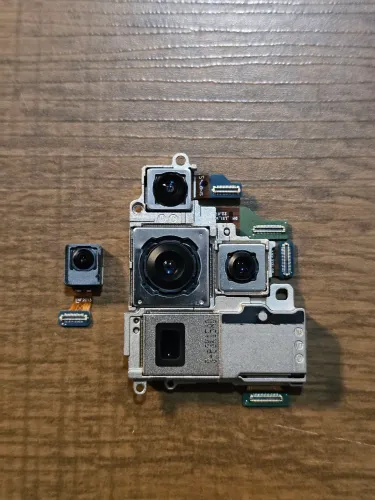 Câmera Traseira Para Galaxy S23 Ultra S918b Retirada Original 