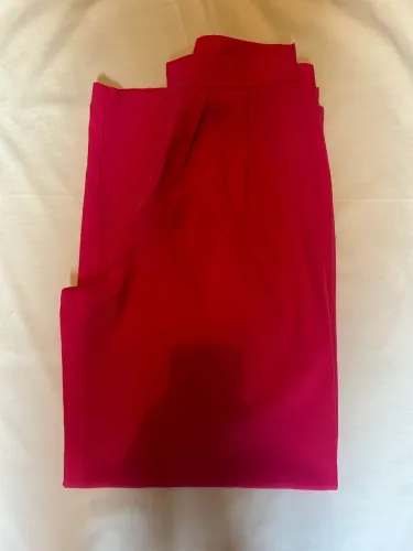 Calça pantalona rosa 
