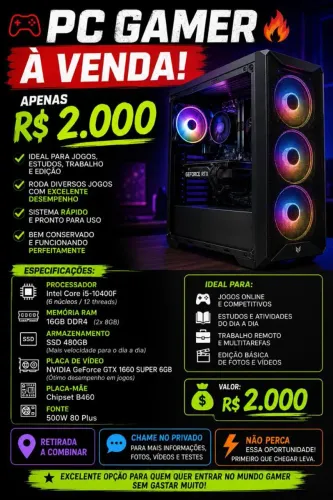 Pc gamer   * chama no watts 