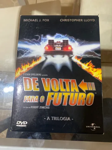 DVDs box trilogia DE VOLTA PARA O FUTURO 