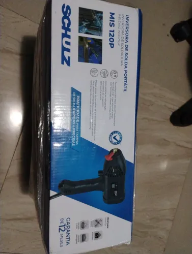 Máquina de solda novo na caixa 220v/? whatsapp *