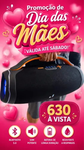 SOM BLUETOOTH PORTÁTIL GRANDE PROMOÇÃO 