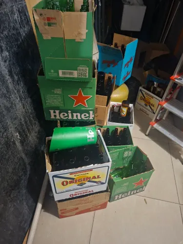 Cascos de cerveja doacao urgente
