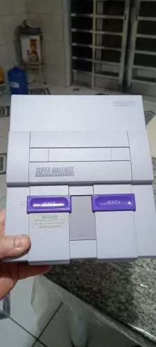 Super Nintendo Novinho completo todos acessórios originais com Everdrive !!!!