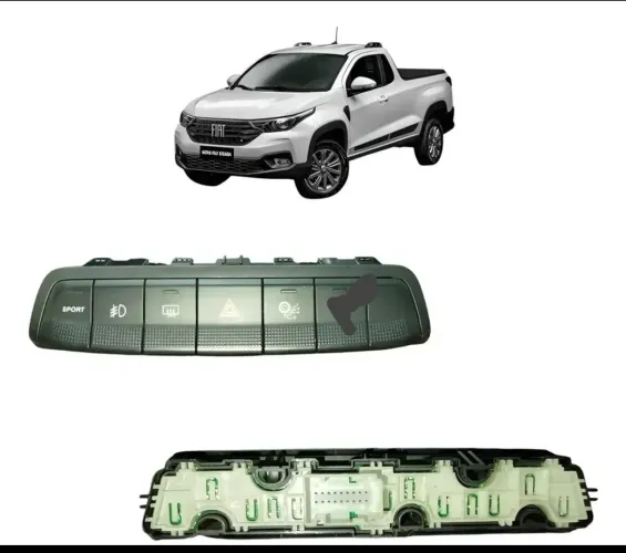 Comando Botão painel Fiat Strada 2020/2024