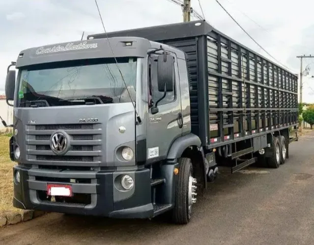 Vw 24280 Truck boiadeiro 2015