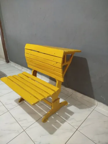 Cadeira escolar antiga para decoração 650 $