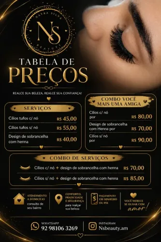 cílios tufinhos