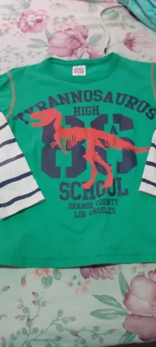 Camiseta menino tamanho 6
