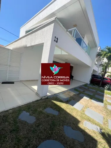 Casa duplex com 155m2º, 4x4 sendo 3 suítes, no Condomínio Foz do Joanes.